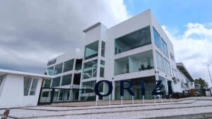 ORIZI Group headquarters front entrance in Ipoh, Perak, Malaysia