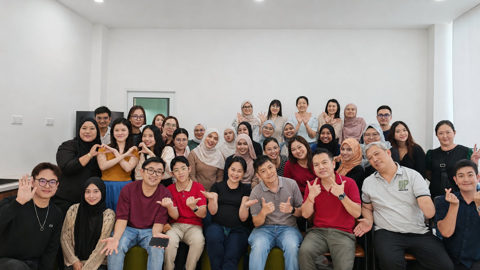 The ORIZI Group team at a company gathering
