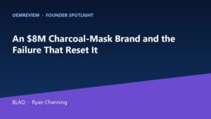 OEMReview Founder Spotlight on BLAQ