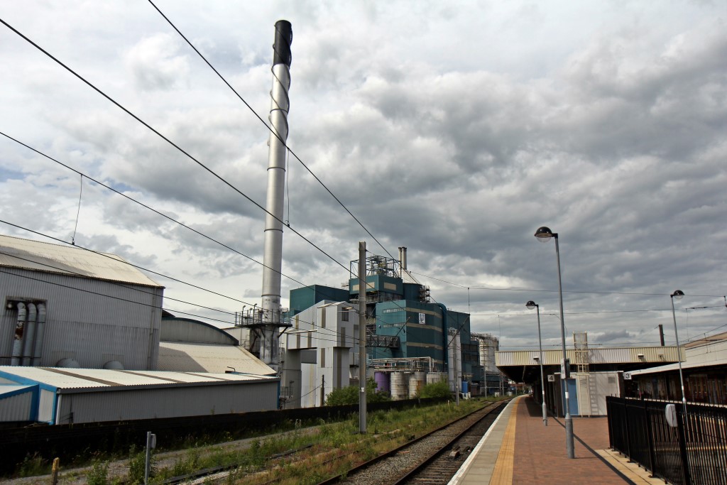 Unilever manufacturing factory in Warrington, United Kingdom