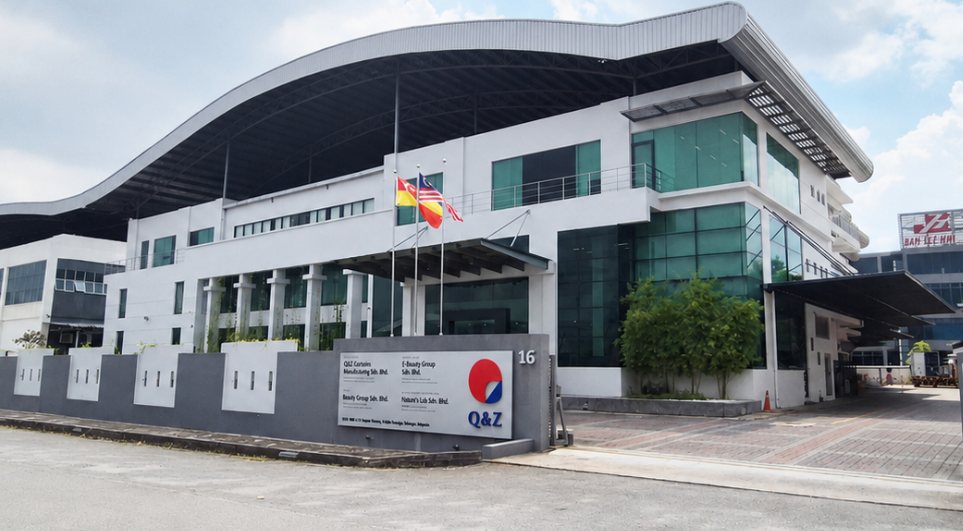 Q&Z Cosmetics factory, Selangor (street-level view)