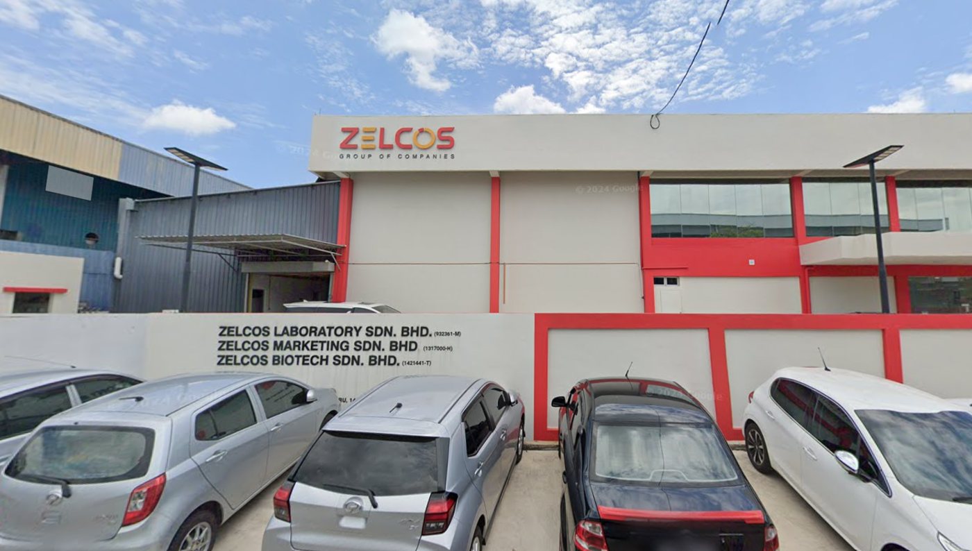 Zelcos Laboratory premises, Penang (street-level view)